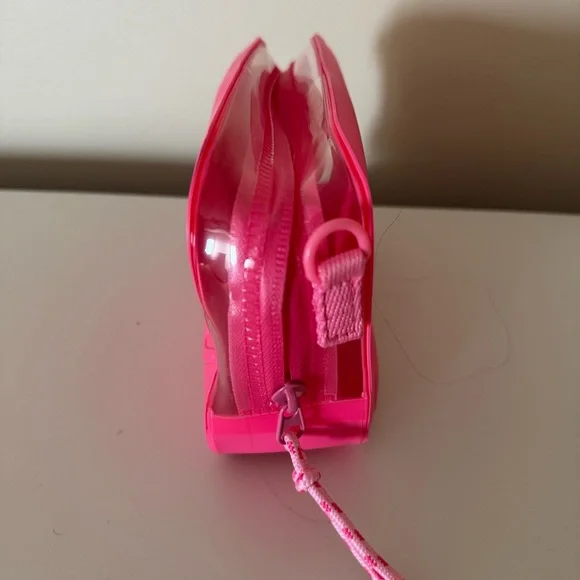 Zara Hot Pink Cosmetic Bag new - Picture 4 of 4